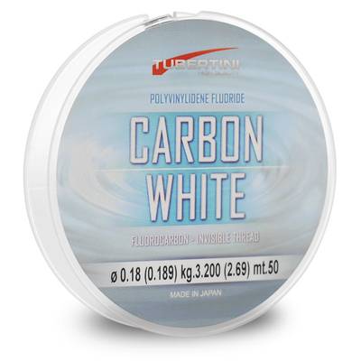 Fio carbon white 50mt