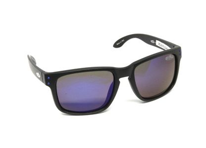 Wildeye Sunglasses 45ST04 Seabass Matte Black Blue Glass