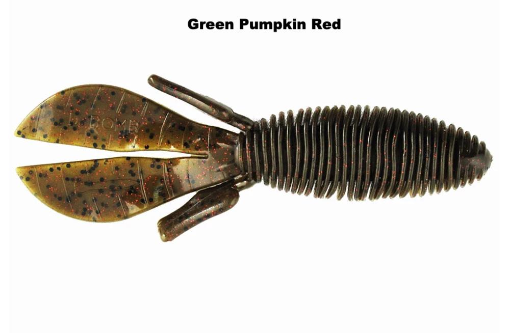 Missile Baits D Bomb - Green Pumpkin Red