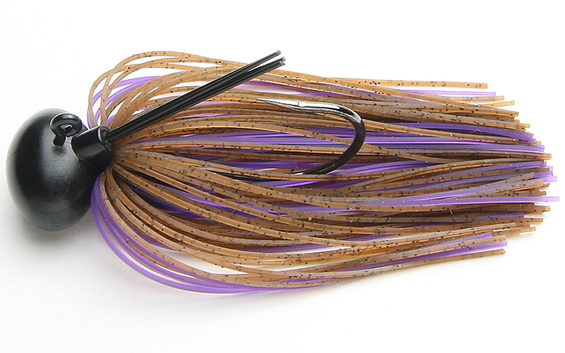 Rubber Jig Model II - 508 Brown / Purple