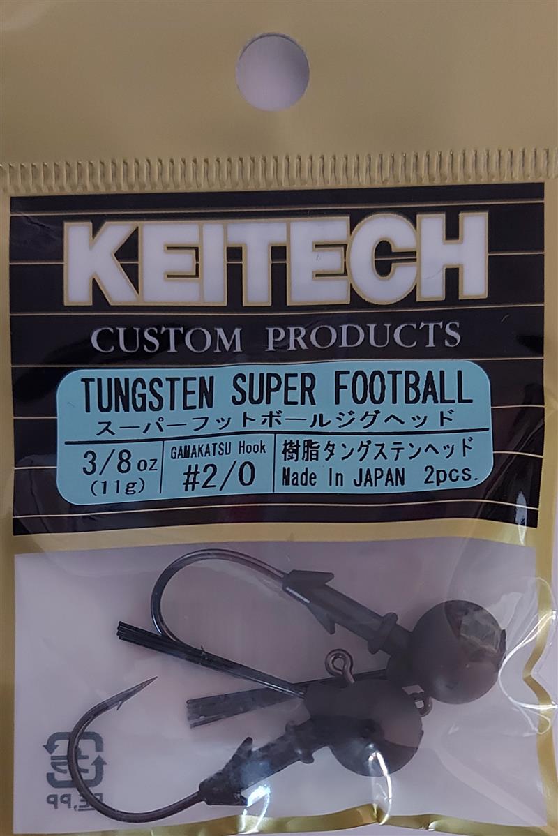 Keitech Tungsten Super Football Jig Head