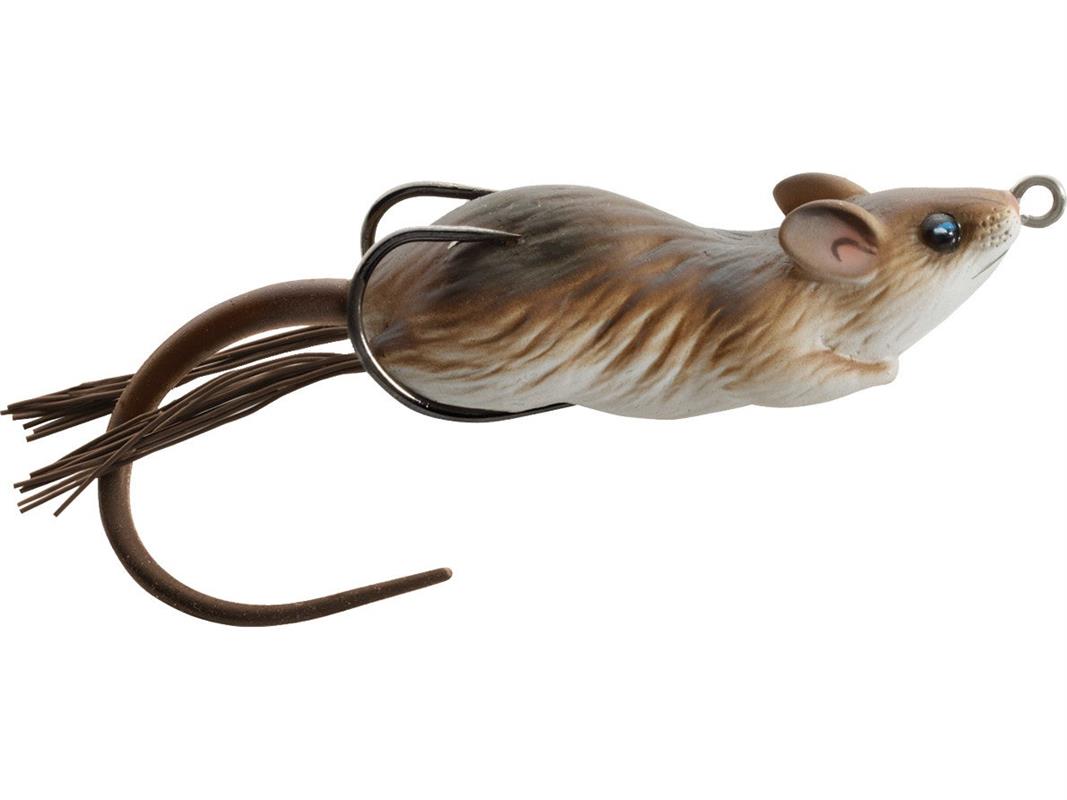 Amostra hollow body mouse 2"3/4 MHB70T400 Brown White
