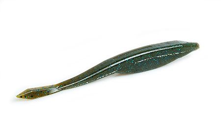 Gary Yamamoto D-Shad - 363 Green Pumpkin Blue