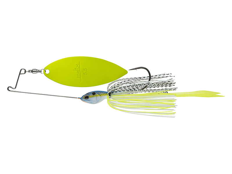 Molix Lover Short Arm Spinnerbait - 22 Neon Charmer