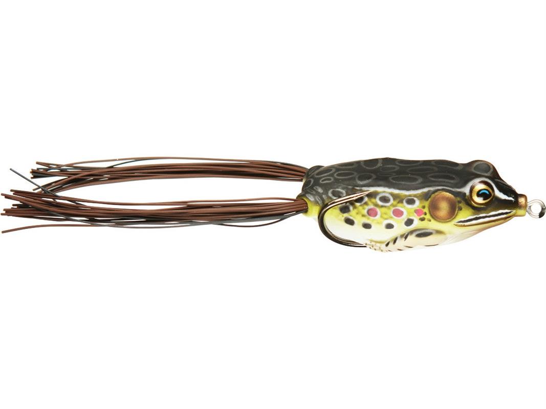 Amostra hollow body frog 2"1/4 FGH55T503 Brown Black