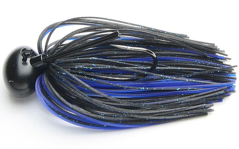 Rubber Jig Model II - 413 Black / Blue