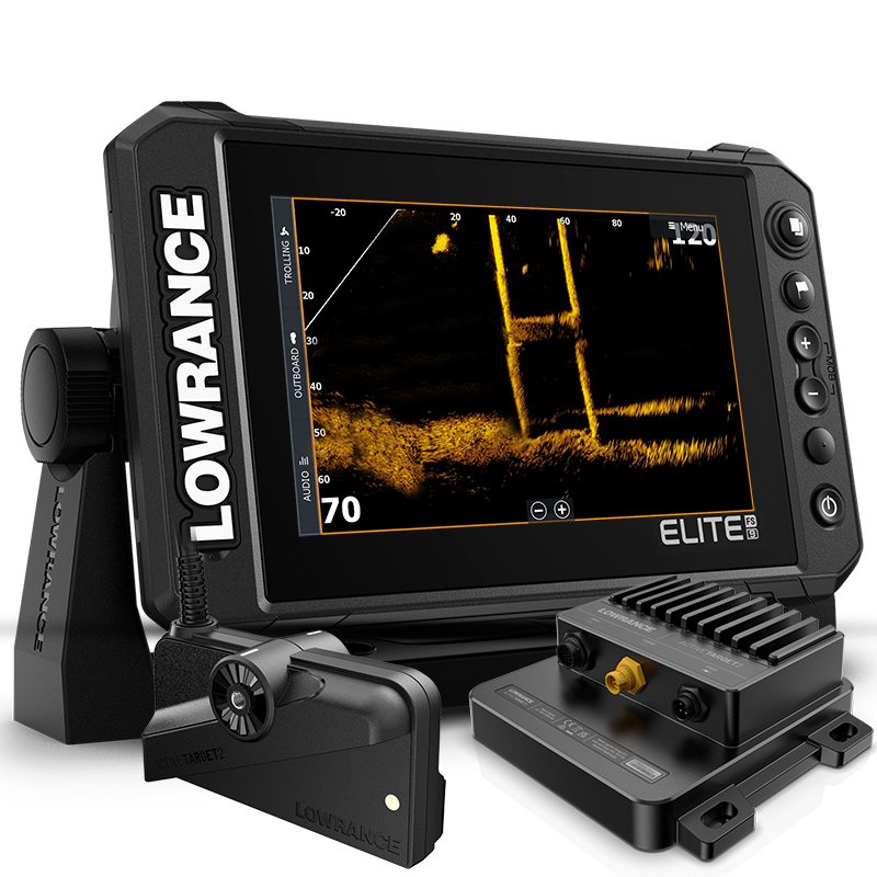 Lowrance Elite FS 9 Black Edition com Transdutor ActiveTarget 2