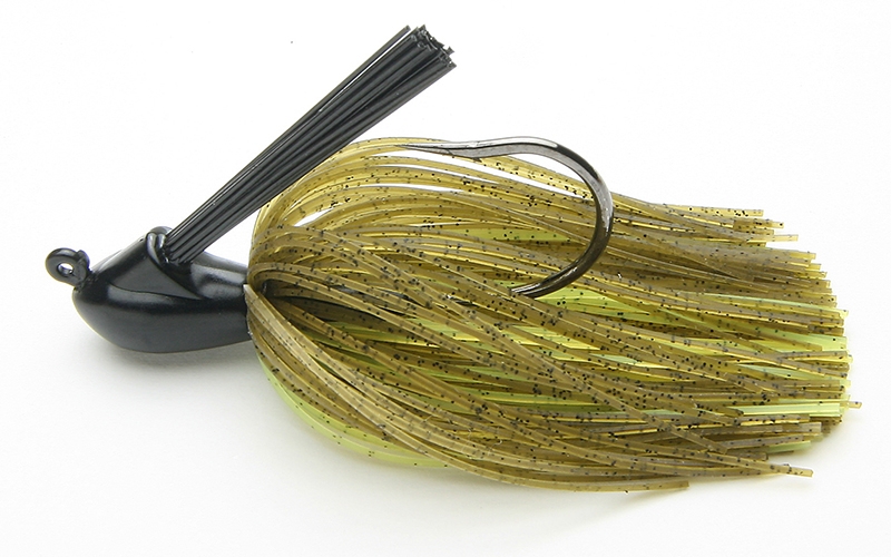 Rubber Jig Model I - 401 Green Pumpkin Chertreuse