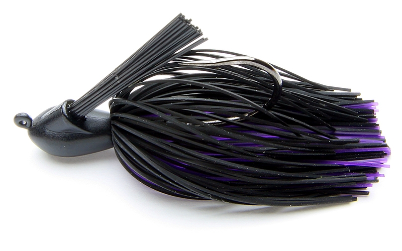 Rubber Jig Model I - 005 Black / Purple 