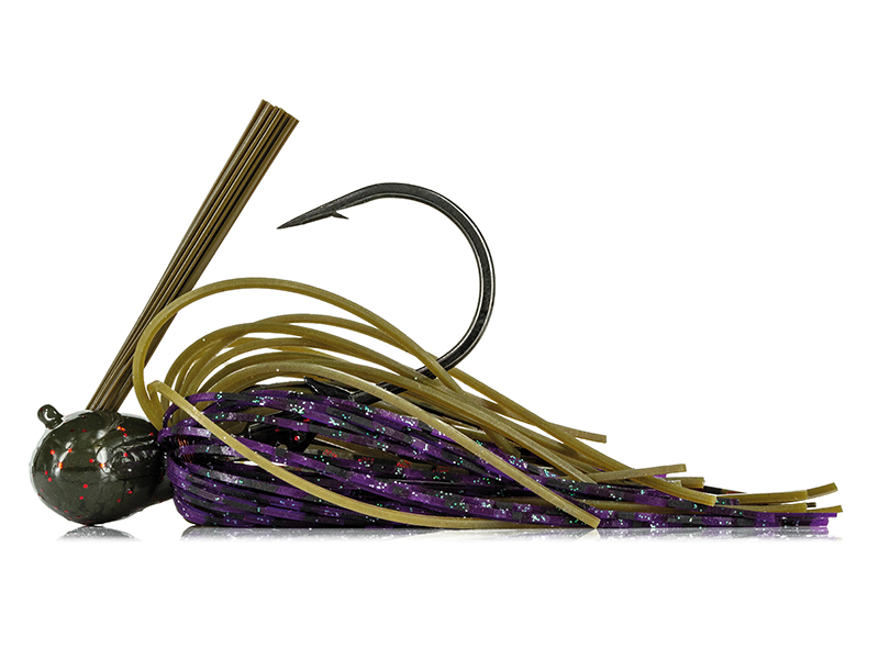 Molix MF Jig - 127 Green Pumpkin Red Purple