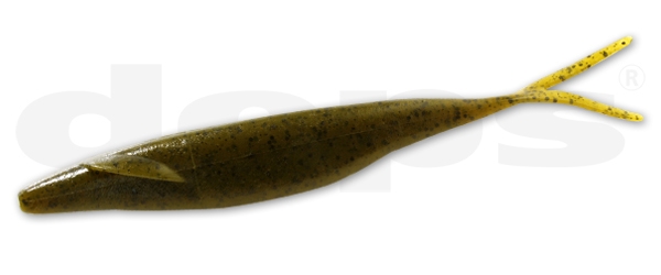 Deps Sakamata Shad - 012 Green Pumpkin