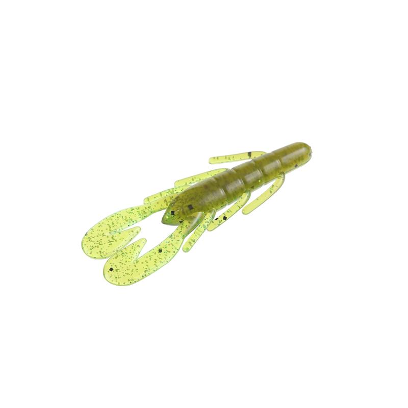 Zoom Micro Ultravibe Speed Craw 156-467 Green Pumpkin Chart Belly