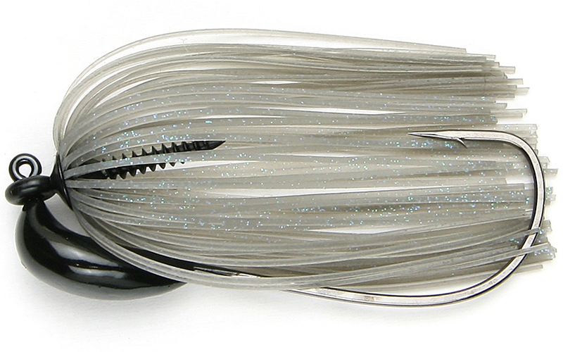 Rubber Jig Model III - 325 Smoke Blue Crystal