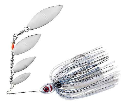 Booyah Super Shad Quad Blade - 610 Purple Glimmer Shad