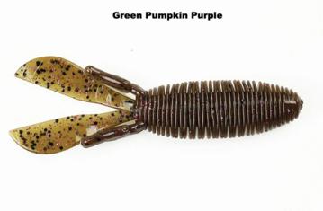 Missile Baits Baby D Bomb - Green Pumpkin Purple