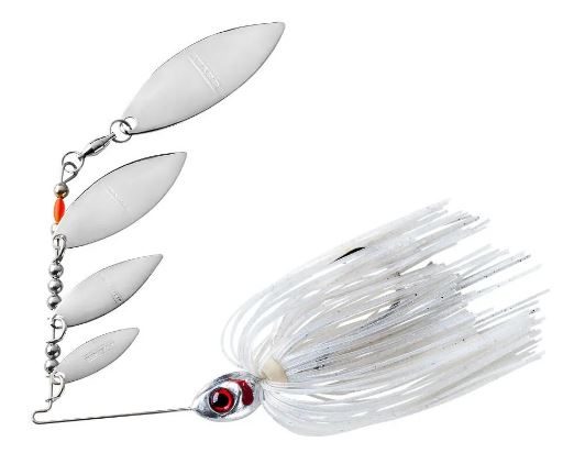 Booyah Super Shad Quad Blade - 609 Pearl Shiner