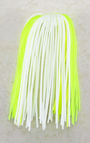 BBS Silicone Skirt 15021 White/Chartreuse