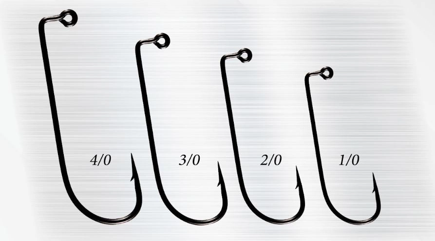 Baitsfishing Jig Hook 90º Black Nickel