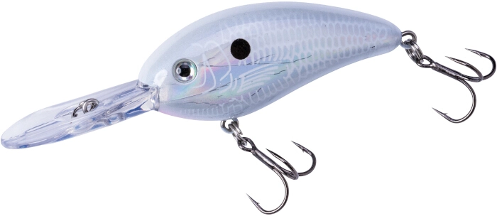 Crankbait Bomber Fat Free Fingerling - DPW Pearl White