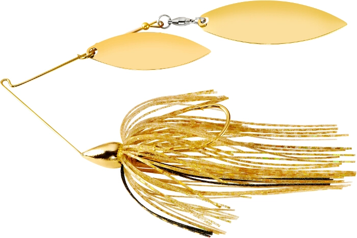 War Eagle Spinnerbait Gold Frame DW - GW05 Gold Shiner