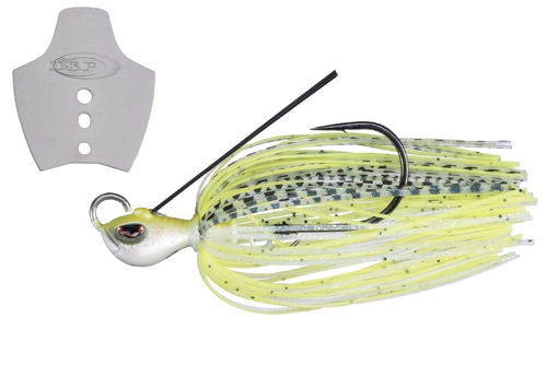 OSP Chatterbait Metal Blade Jig - BJ52 White Chart