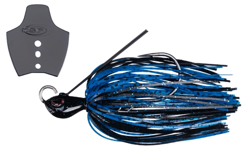OSP Chatterbait Metal Blade Jig - BJ56 Black Blue