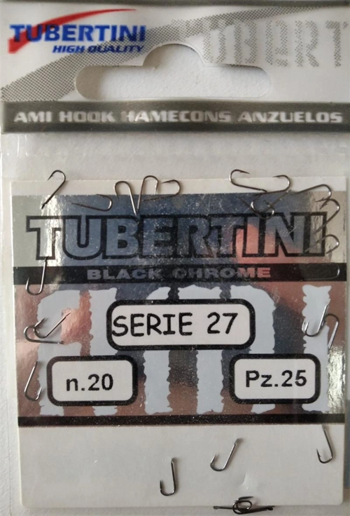 Anzol serie 27 Black Chrome