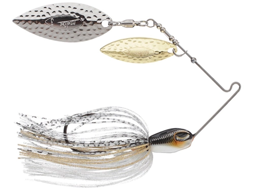 Molix Spinnerbait FS DW - 18 Ike's Bogolu Dace DBL Wil Gld/Slv