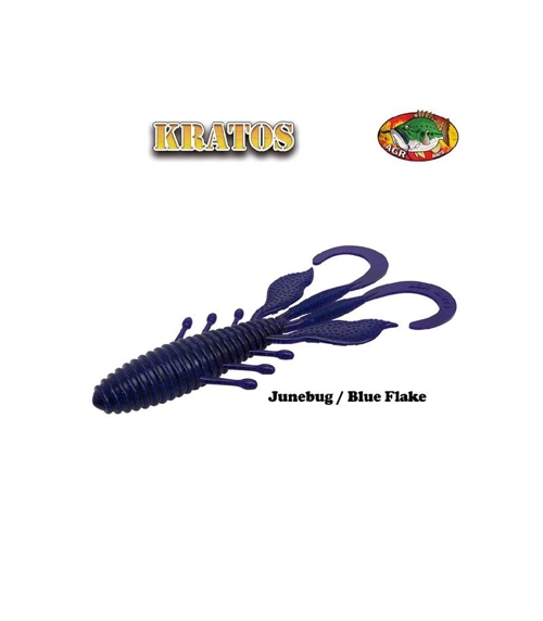 AGR Baits Kratos - Junebug / Blue Flake