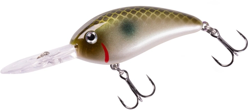 Crankbait Bomber Fat Free Fingerling - 520 Green Pearl Shad