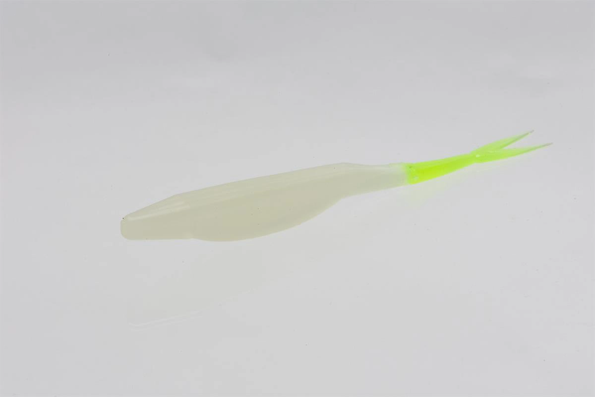 Zoom Super Fluke 023-190 Glow Chartreuse Tail