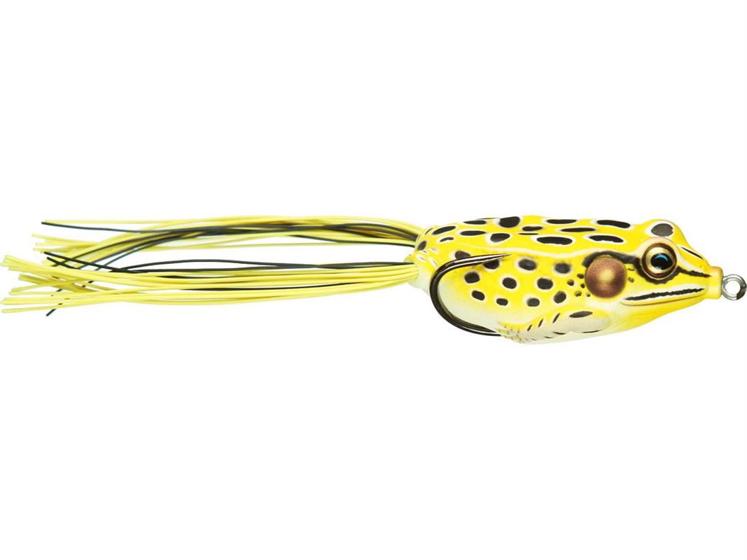 Amostra hollow body frog 2"1/4 FGH55T501 Yellow Black