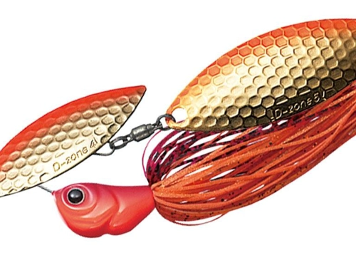 Evergreen Spinnerbait D Zone - 08 Spawn Dynamite (F/R=Orange Gold)