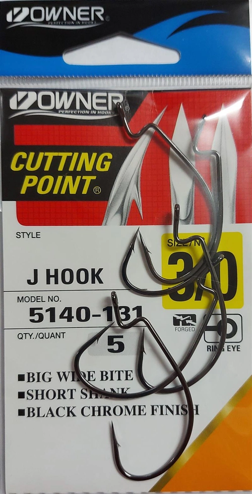 Anzol Owner 5140 J Hook