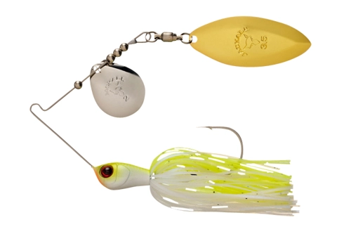Jackall Spinnerbait Super Eruption Jr. - Pearl Chart