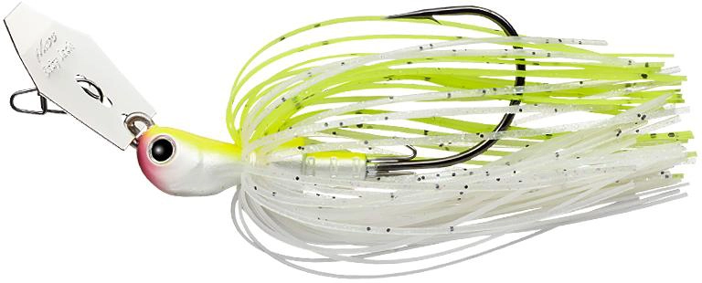 Evergreen Chatterbait Jack Hammer Baby Jack - 002 White Chart