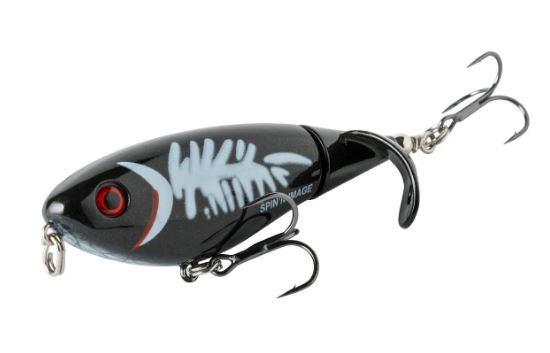 Heddon Spin'N Image - 302 Black/White Herring