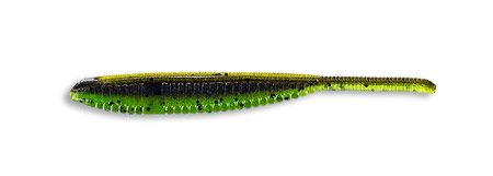 Gary Yamamoto Shad Shape Worm - 912 Green Pumpkin Watermelon
