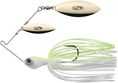 Imakatsu Spinnerbait Zink Mini Super Blade TG - 024 Maddy Crystal