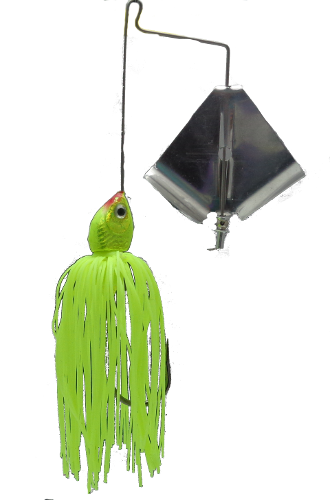 Baitsfishing Buzzbait Chrome - Hot Chartreuse