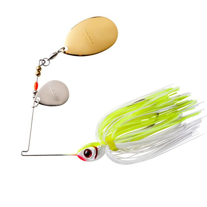 Spinnerbait Booyah Blade Colorado Indiana - 616 White Chartreuse