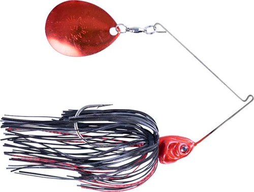 Spinnerbait Booyah Covert Night Time - BC732 Red Black