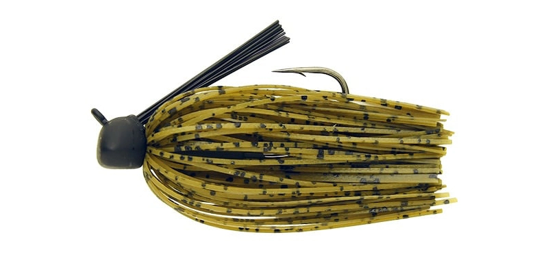 Keitech  Crankin' Football  - 101 Green Pumpkin Pepper