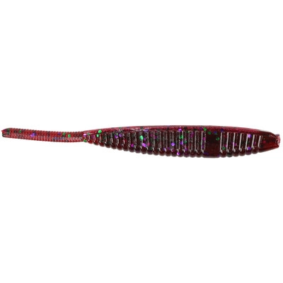 Gary Yamamoto Shad Shape Worm - 415 Plum Candy