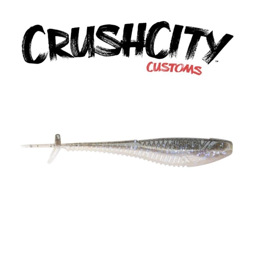 Rapala Crush City Mooch Minnow - ELSD Electric Shad