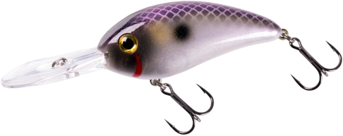 Crankbait Bomber Fat Free Shad Jr. - 523 Purple Pearl Ayu