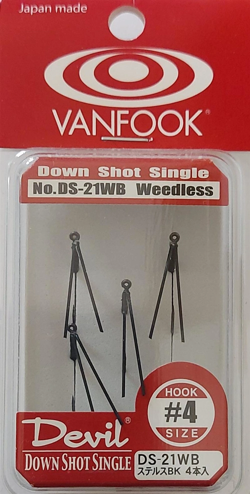 DS-21 weedless drop shot