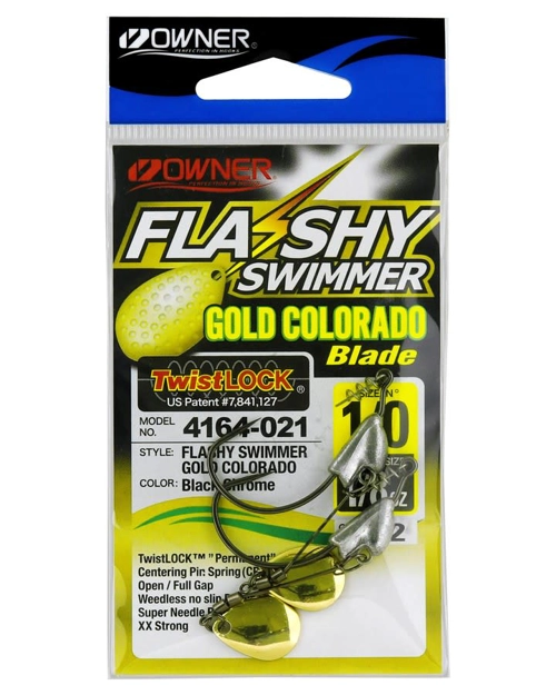 Owner 4164 Gold Colorado Flashy Swimmer