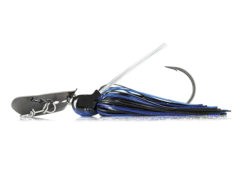 Molix Chatterbait Compact Blade Jig - 104 Black Blue