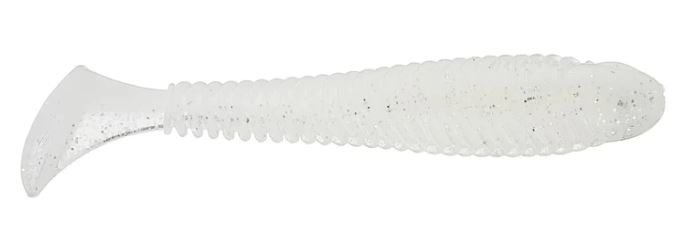 Googan Saucy Swimmer - White Pearl Shad